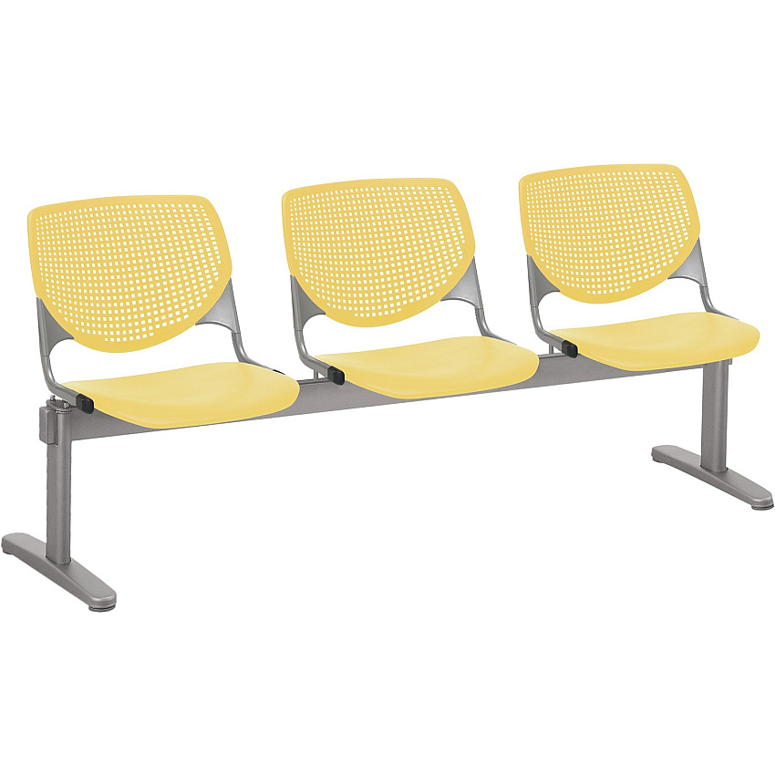 KFI Kool 3 Seat Beam Chair (2300BEAM3P12)