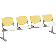 KFI Kool 4 Seat Beam Chair (2300BEAM4128)