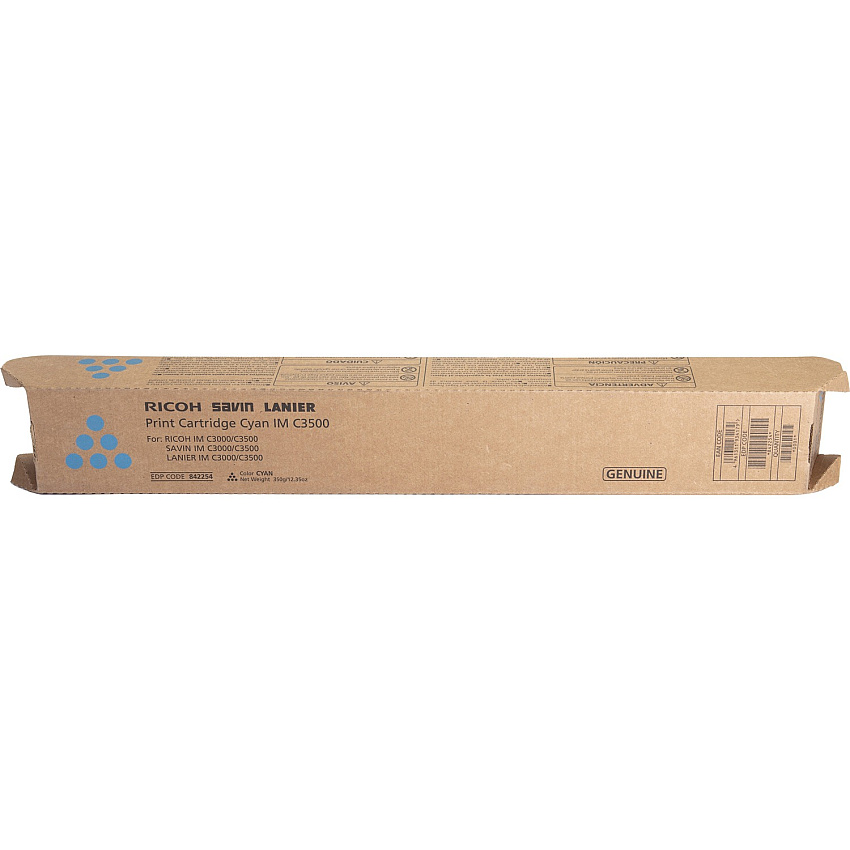 Ricoh Original Laser Toner Cartridge - Cyan - 1 Each (842254)