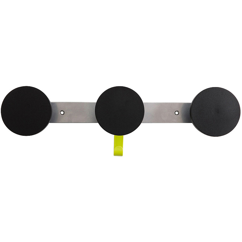 Alba Triple Metal Wall Coat Peg (PMS3)