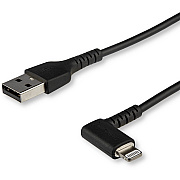 StarTech 3ft Usb A To Lightning Cable Right Angle (RUSBLTMM1MBR)