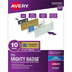 The Mighty Badge Mighty Badge Professional Reusable Name Badge System (AVE71203)