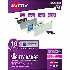The Mighty Badge Mighty Badge Professional Reusable Name Badge System (AVE71206)