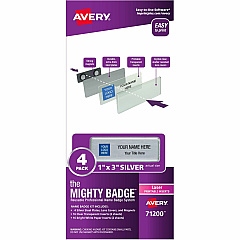 The Mighty Badge Mighty Badge Professional Reusable Name Badge System (AVE71200)