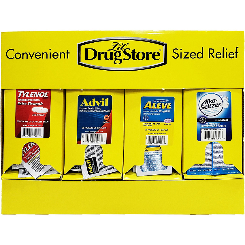 Lil' Drugstore Lil' Drugstore Grab N' Go Display Medicine Dispenser (LIL71622)