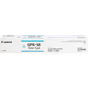 Canon GPR-58 Original Laser Toner Cartridge - Cyan - 1 Each (CNM2183C003)