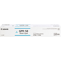 Canon GPR-58 Original Laser Toner Cartridge - Cyan - 1 Each (CNM2183C003)