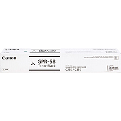 Canon GPR-58 Original Laser Toner Cartridge - Black - 1 Each (CNM2182C003)