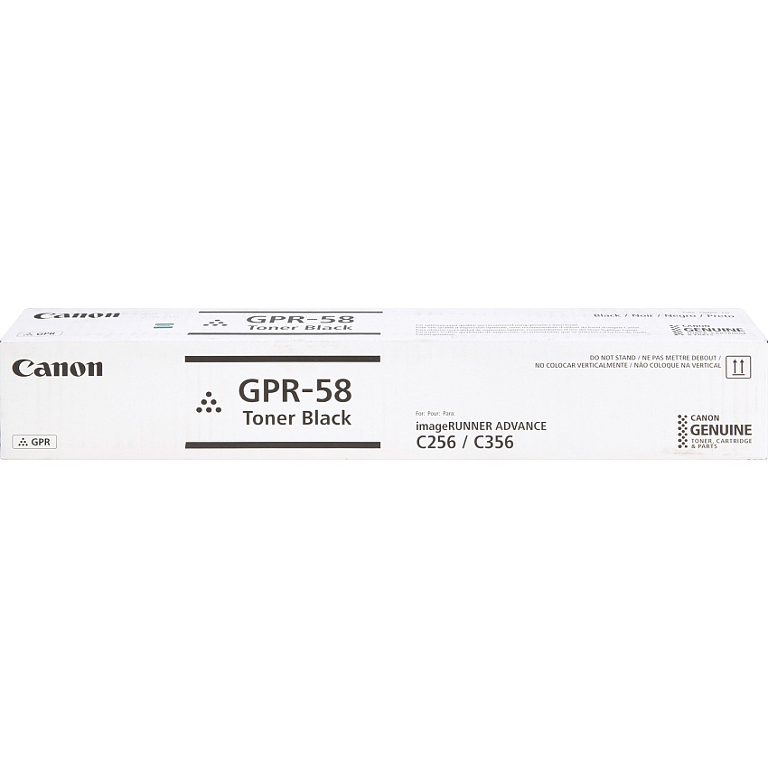 Canon GPR-58 Original Laser Toner Cartridge - Black - 1 Each (CNM2182C003)