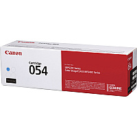 Canon 054 Original Laser Toner Cartridge - Cyan - 1 Each (CNMCRTDG054C)