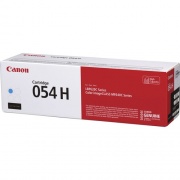 Canon 054H Original High Yield Laser Toner Cartridge - Cyan - 1 Each (CRTDG054HC)