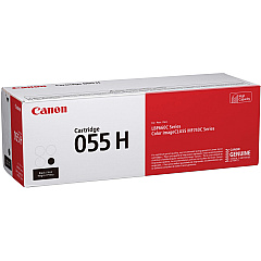 Canon 055H Original High Yield Laser Toner Cartridge - Black - 1 Each (CNMCRTDG055HBK)