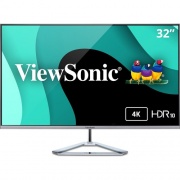 Viewsonic 32" 4K UHD Thin-Bezel Monitor with HDMI, DP, and Mini DP (VX32764KMHD)