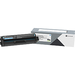 Lexmark Unison Original Standard Yield Laser Toner Cartridge - Cyan - 1 Each (LEXC3210C0)