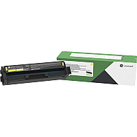 Lexmark Original Laser Toner Cartridge - Yellow - 1 Each (LEXC3210Y0)