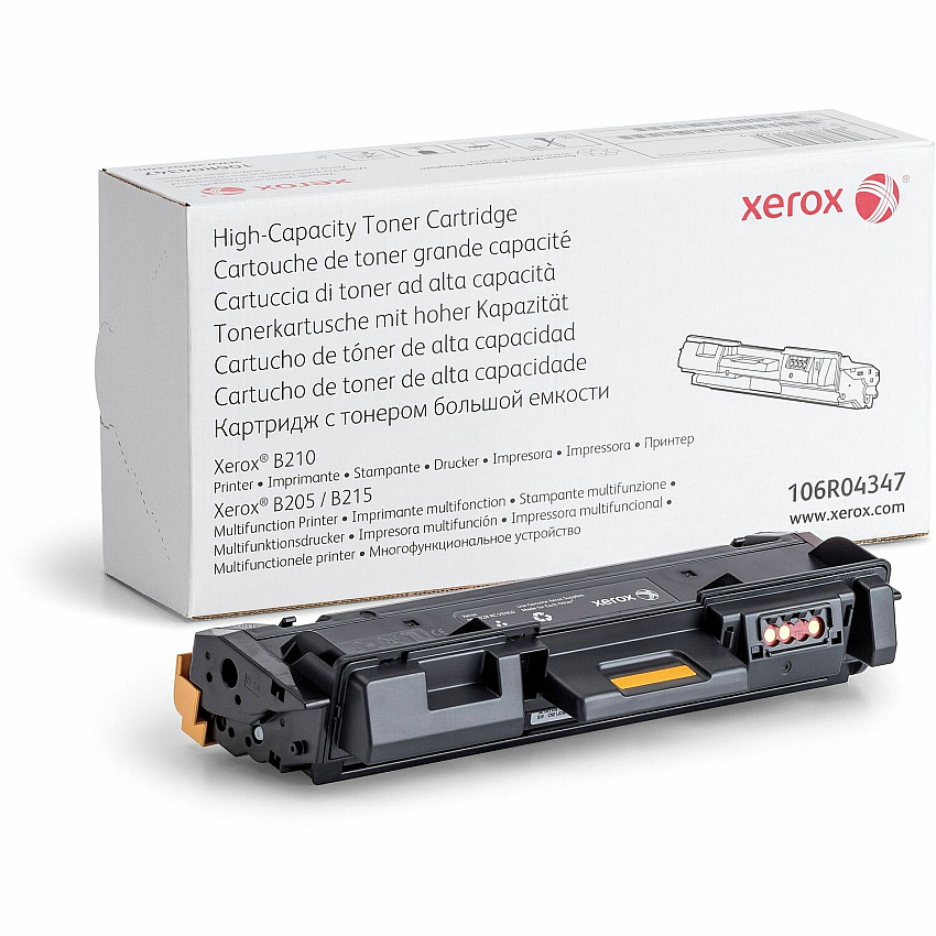 Xerox Original High Yield Laser Toner Cartridge - Black - 1 Each (XER106R04347)