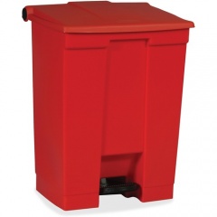 Rubbermaid Commercial Step On Container (614500RED)