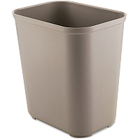 Rubbermaid Commercial 28 QT Fire-Resistant Wastebasket (RCP254300BG)