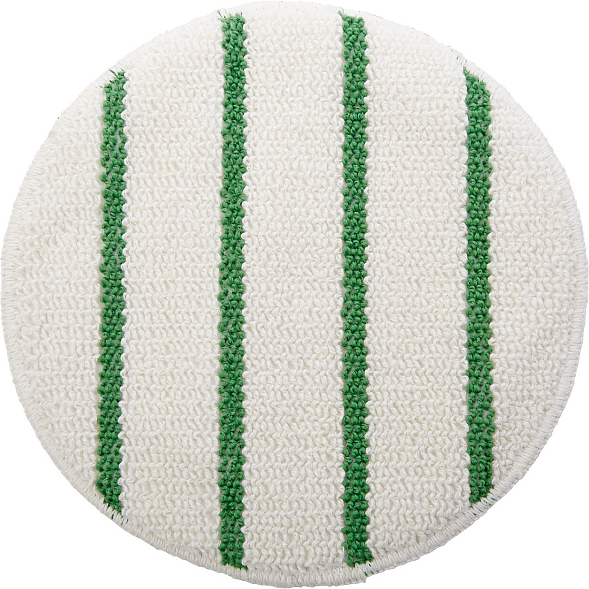 Rubbermaid Commercial Green Stripe Carpet Bonnet (RCPP26900)