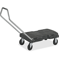 Rubbermaid Commercial Utility Duty Triple Trolley (RCP440100BK)