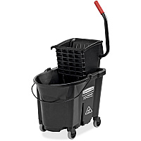 Rubbermaid Commercial WaveBrake Side Press Mop Bucket (RCP1863896)