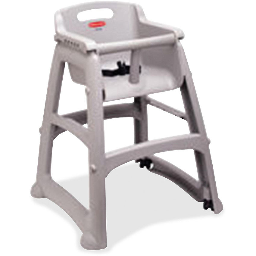 Rubbermaid Commercial Sturdy Chair Youth High Chair (RCP780608PLAT)