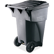 Rubbermaid Commercial 95-gallon Rollout Container (RCP9W22GY)