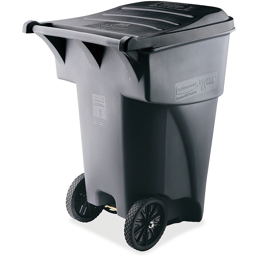 Rubbermaid Commercial 95-gallon Rollout Container (RCP9W22GY)