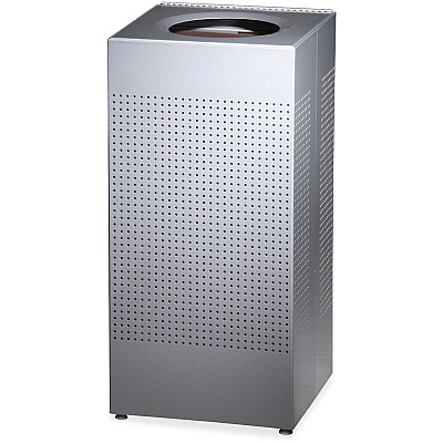 Rubbermaid Commercial Silhouettes 16G Waste Container (RCPSC14EPLSM)