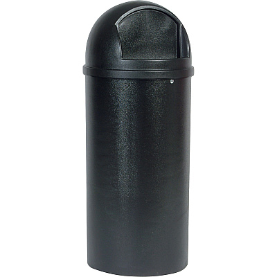 Rubbermaid Commercial Marshal 25 gallon Container (RCP817088BK)
