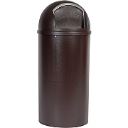 Rubbermaid Commercial Marshal 25-gallon Container (RCP817088BRO)