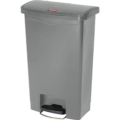 Rubbermaid Commercial Slim Jim 13G Front Step Container (RCP1883602)