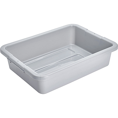 Rubbermaid Commercial 4.6G Bus/Utility Box (RCP3349GRA)