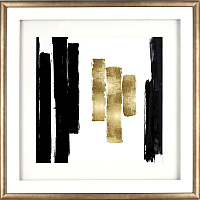 Lorell Blocks I Framed Abstract Artwork (LLR04476)
