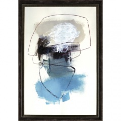 Lorell In The Middle Framed Abstract Art (04473)