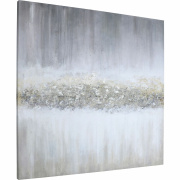 Lorell Raining Sky Design Frameless Abstract Art (04480)