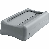 Rubbermaid Commercial Slim Jim Container Swing Lid (RCP267360GY)