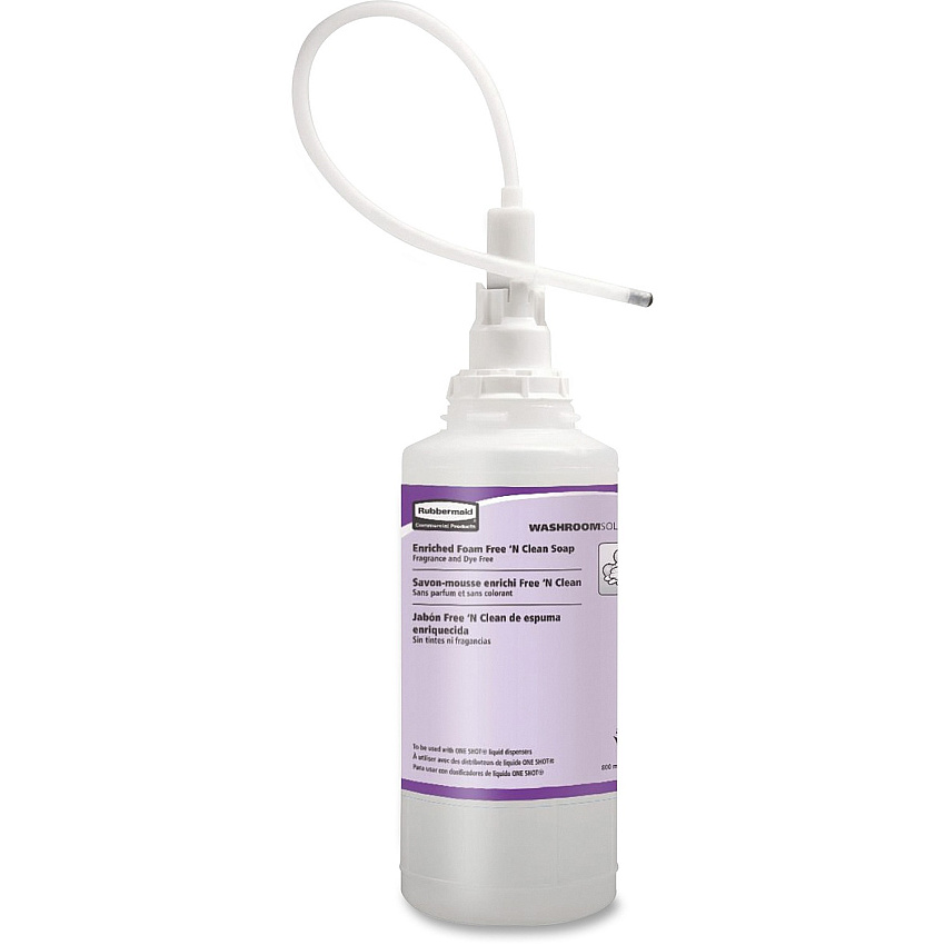 Rubbermaid Commercial One Shot Foam Free 'N Clean Soap (RCP750389)