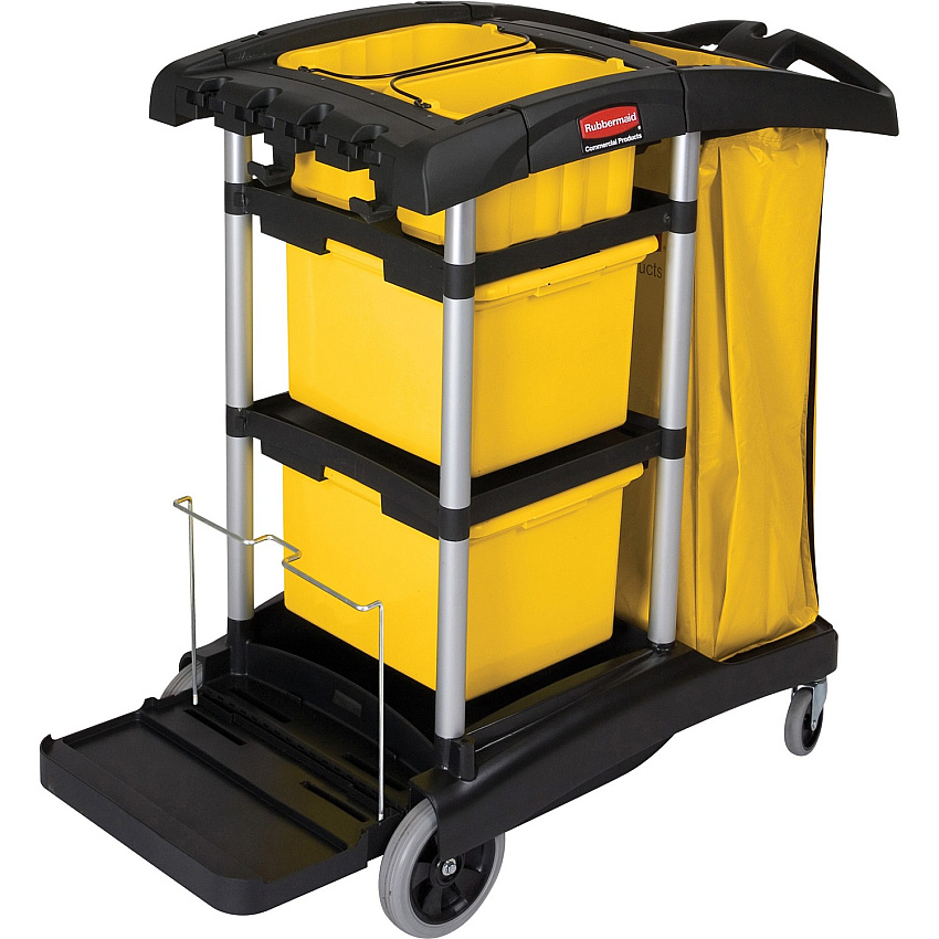 Rubbermaid Commercial High Capacity Janitorial Cart (RCP9T73)