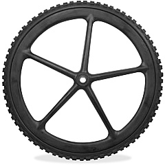Rubbermaid Commercial Big Wheel Cart Replacement Wheel (RCPM1564200)