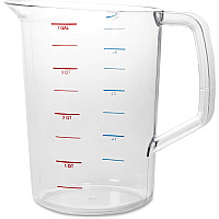 Rubbermaid Commercial Bouncer 4 Quart Measuring Cup (RCP3218CLE)