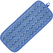 Rubbermaid Commercial Hygen 11" Microfiber Wet Mop (RCPQ820BLU)
