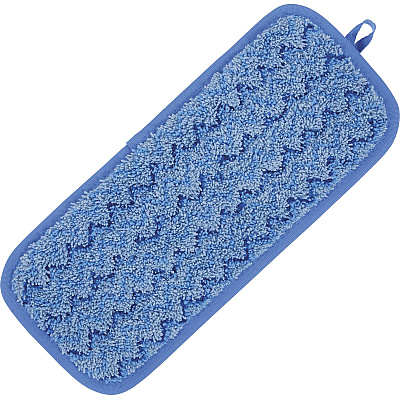 Rubbermaid Commercial Hygen 11" Microfiber Wet Mop (RCPQ820BLU)