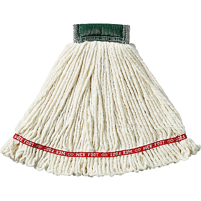 Rubbermaid Commercial 5" Headband Shrinkless Wet Mop (RCPA25206WHI)