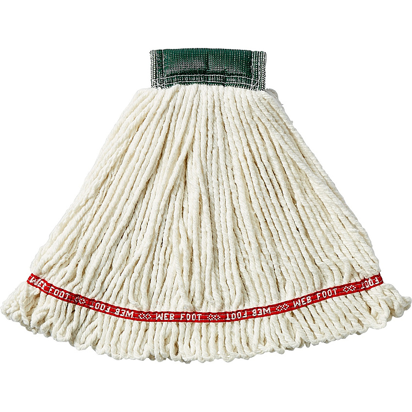 Rubbermaid Commercial 5" Headband Shrinkless Wet Mop (RCPA25206WHI)