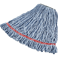 Rubbermaid Commercial 1" Headband Web Foot Wet Mop (RCPA21206BE)