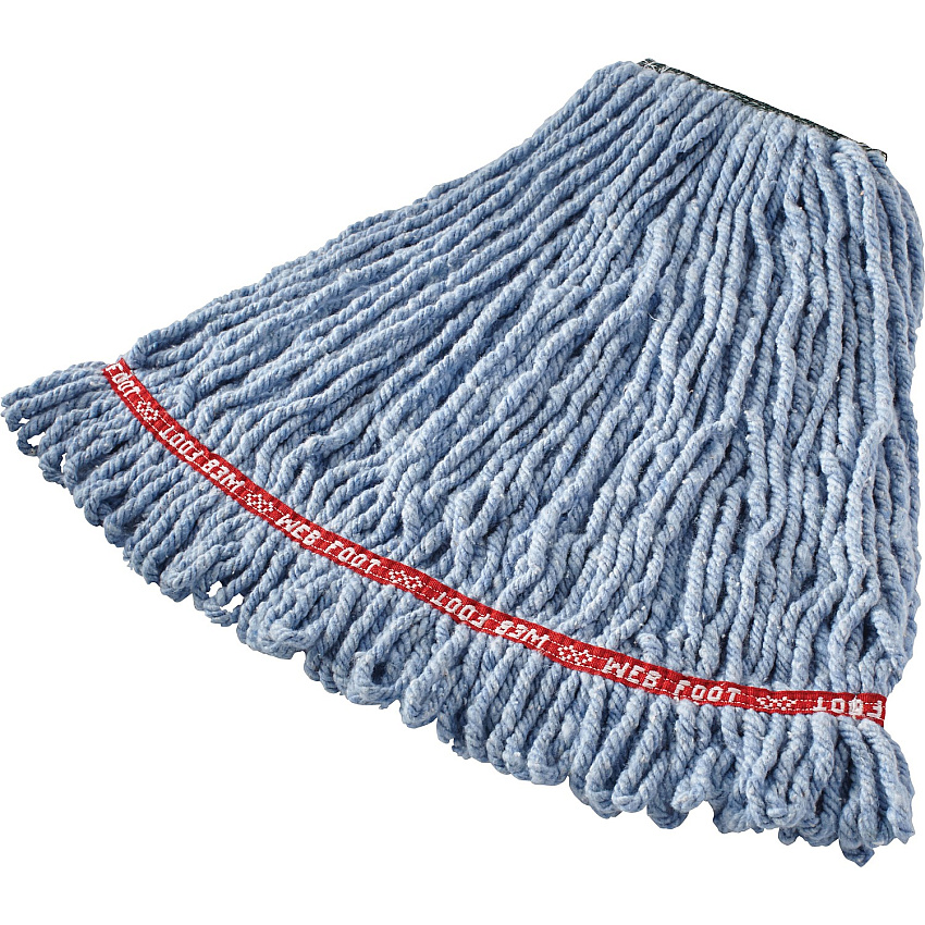 Rubbermaid Commercial 1" Headband Web Foot Wet Mop (RCPA21206BE)