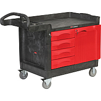 Rubbermaid Commercial TradeMaster Work Utility Cart (RCP453388BLA)