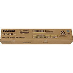 Toshiba Original Laser Toner Cartridge - Cyan - 1 Each (TOSTFC616UC)