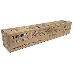 Toshiba Original Laser Toner Cartridge - Yellow - 1 Each (TOSTFC415UY)